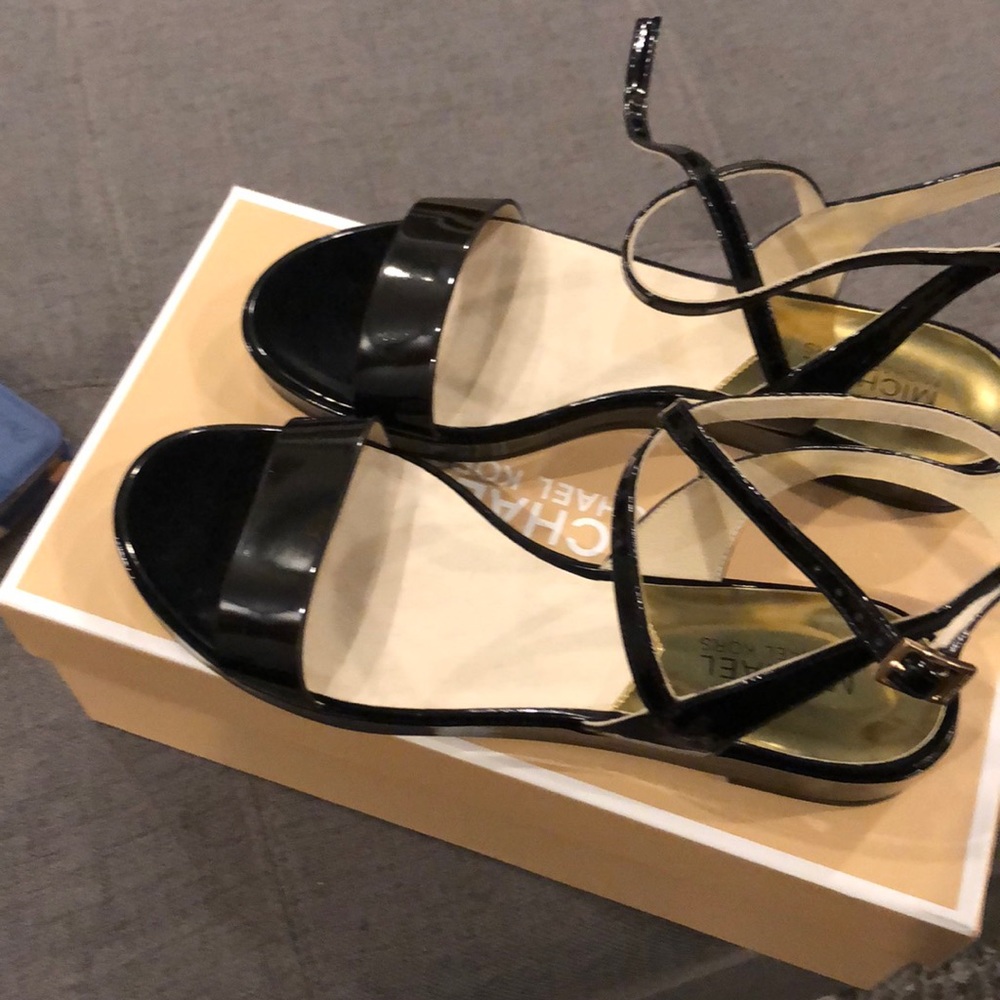 Michael Kors Kaylee flat in black